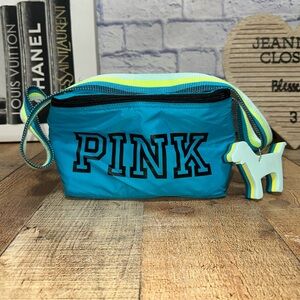 Victorias Secret VS PINK Cooler/Lunch Bag Preowned Blue Teal